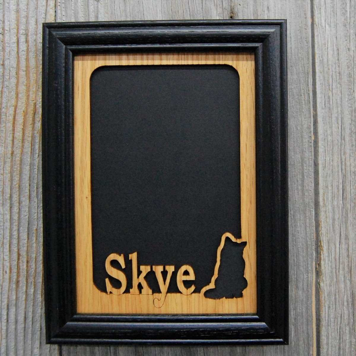 Cat Name Picture Frame - Legacy Images - Picture Frames - 5x7 picture frame 8x10 picture frame CAT laser engraved