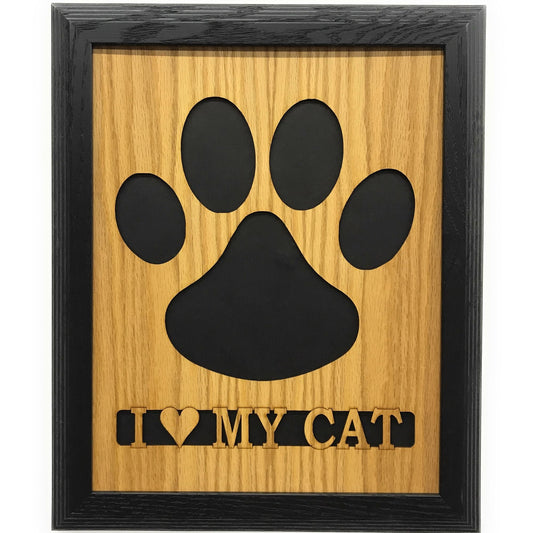 Cat Paw Print Picture Frame 11x14 - Cat Paw Print Picture Frame 11x14 - Legacy Images - Picture Frames - Legacy Images - Picture Frames