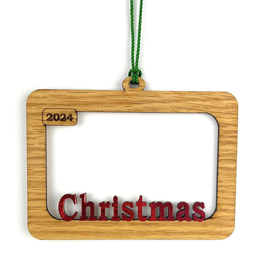 Christmas 2025 Ornament - Legacy Images - Holiday Ornaments - christmas holiday ornament laser engraved