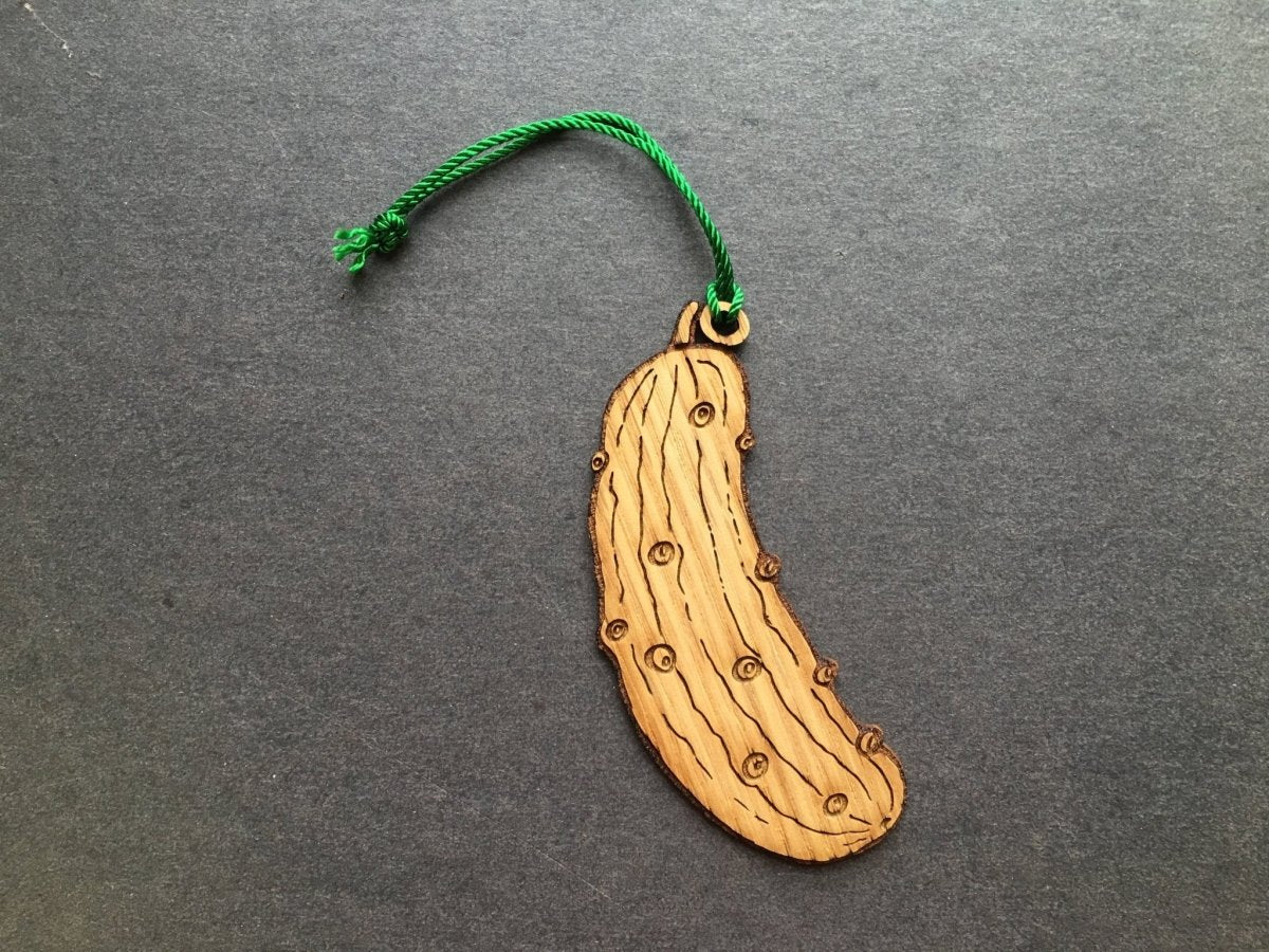 Christmas Pickle Ornament - Legacy Images - Holiday Ornaments - christmas holiday ornament laser engraved