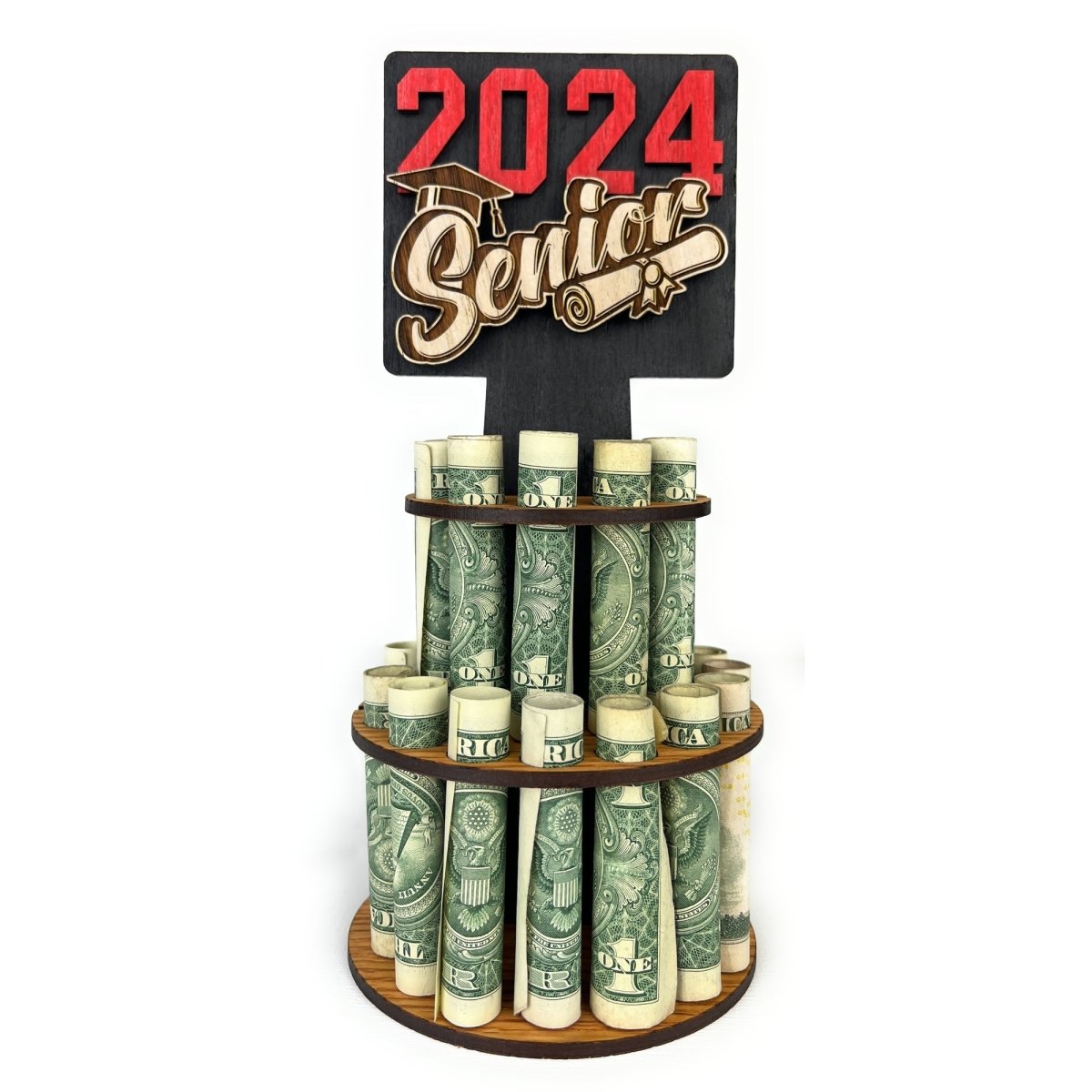 Class of 2025 Personalized Money Tree for Graduation - Legacy Images - Greeting Card - gift graduation money holder laser engraved