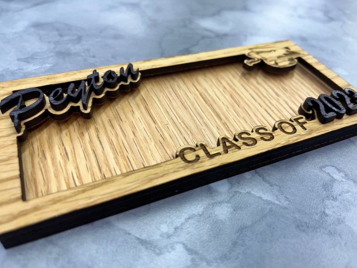 Class of 2026 Personalized Money Holder - Legacy Images - Greeting Card - graduation laser engraved