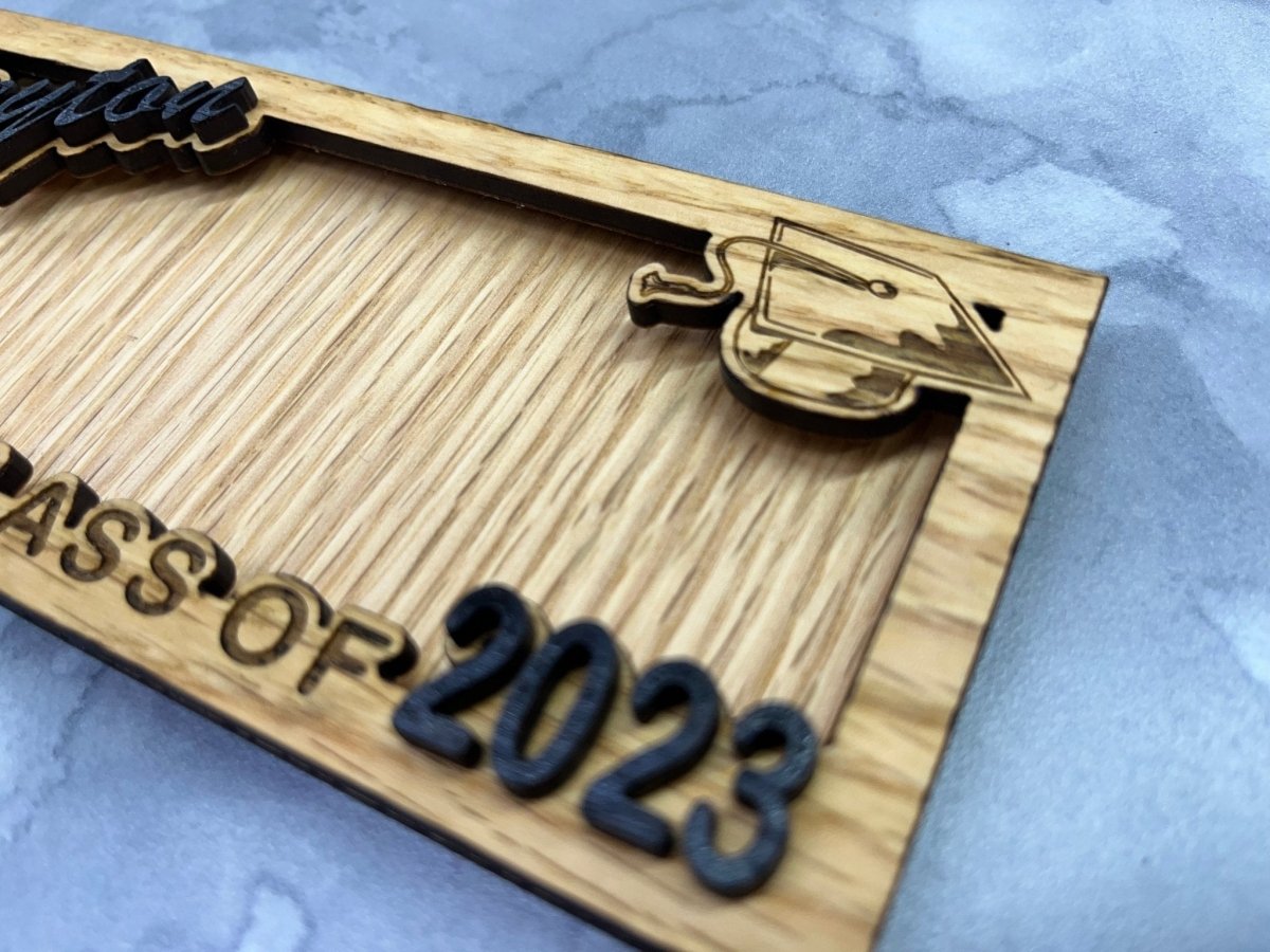 Class of 2026 Personalized Money Holder - Legacy Images - Greeting Card - graduation laser engraved