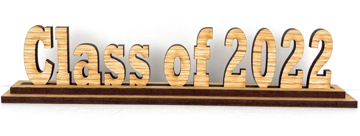 Class of Desk Sign - Legacy Images - Signs - graduation school sign laser engraved