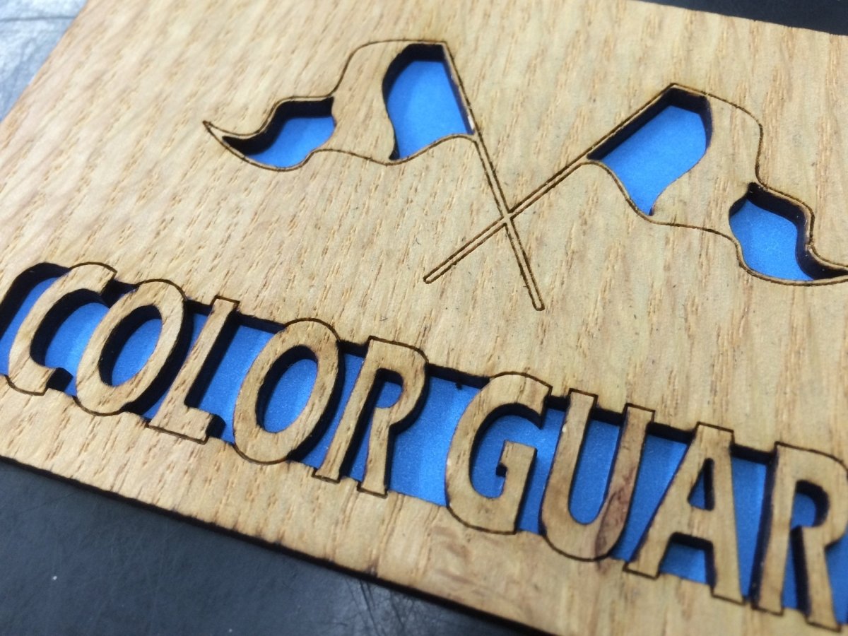 Color Guard Picture Frame - Legacy Images - Picture Frames - 11x14 Picture Frame 5x7 picture frame 8x10 picture frame laser engraved