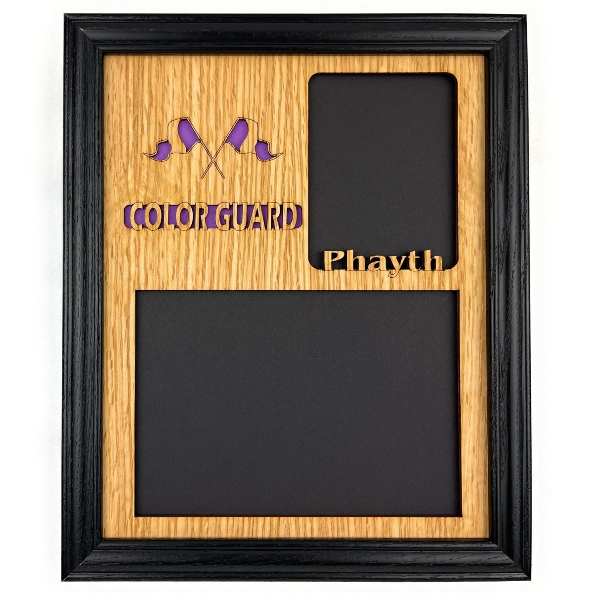 Color Guard Picture Frame - Legacy Images - Picture Frames - 11x14 Picture Frame 5x7 picture frame 8x10 picture frame laser engraved
