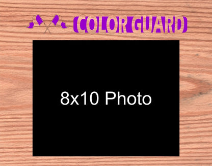 Color Guard Picture Frame - Legacy Images - Picture Frames - 11x14 Picture Frame 5x7 picture frame 8x10 picture frame laser engraved