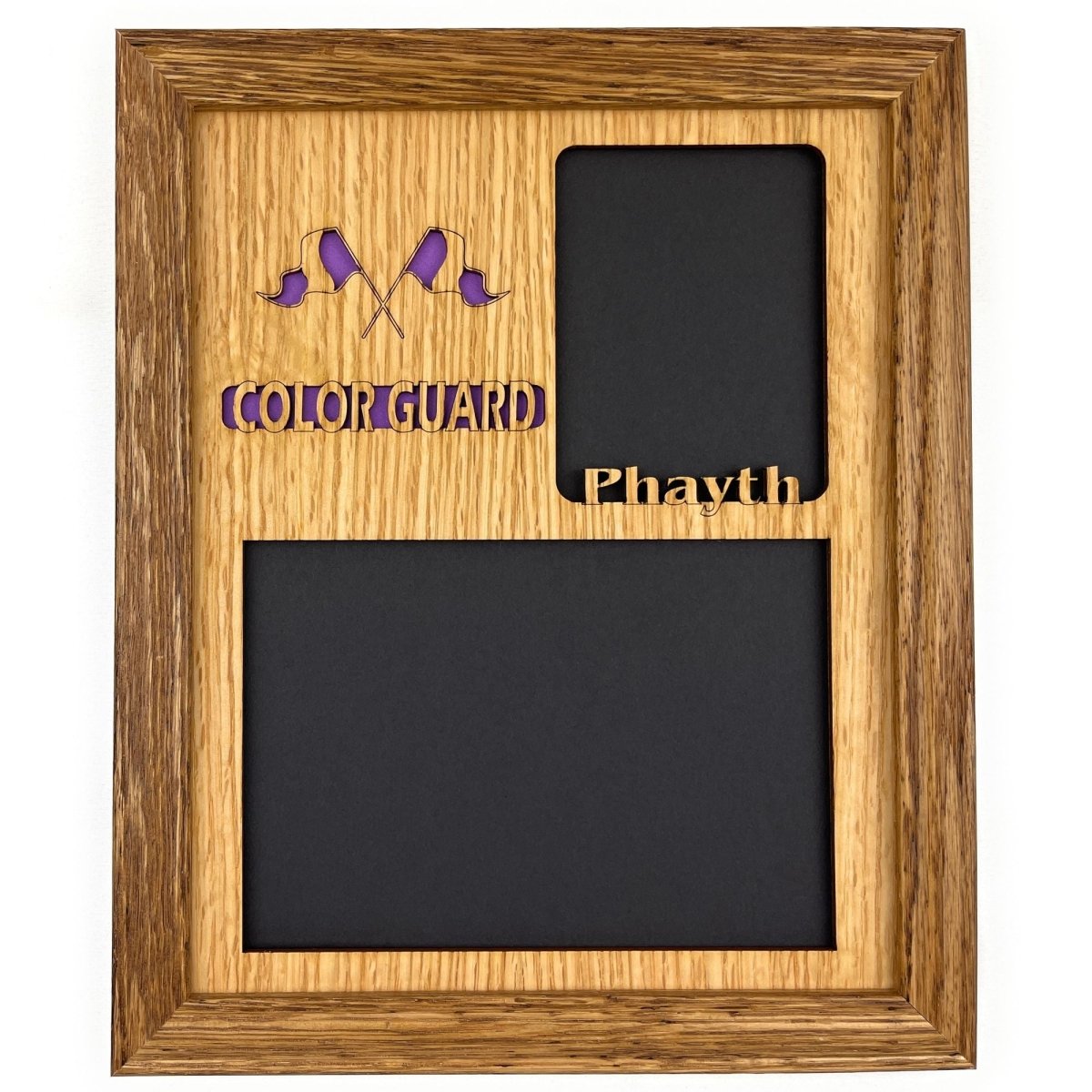 Color Guard Picture Frame - Legacy Images - Picture Frames - 11x14 Picture Frame 5x7 picture frame 8x10 picture frame laser engraved