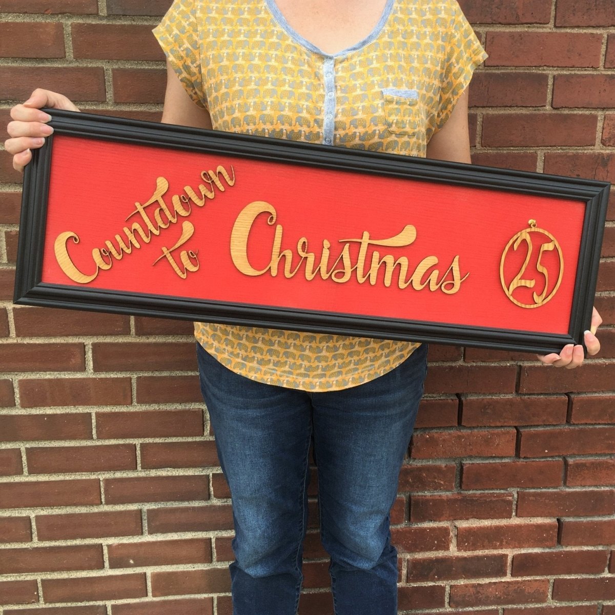 Countdown to Christmas Advent Calendar - Legacy Images - Seasonal & Holiday Decorations - Wall Decor Sign