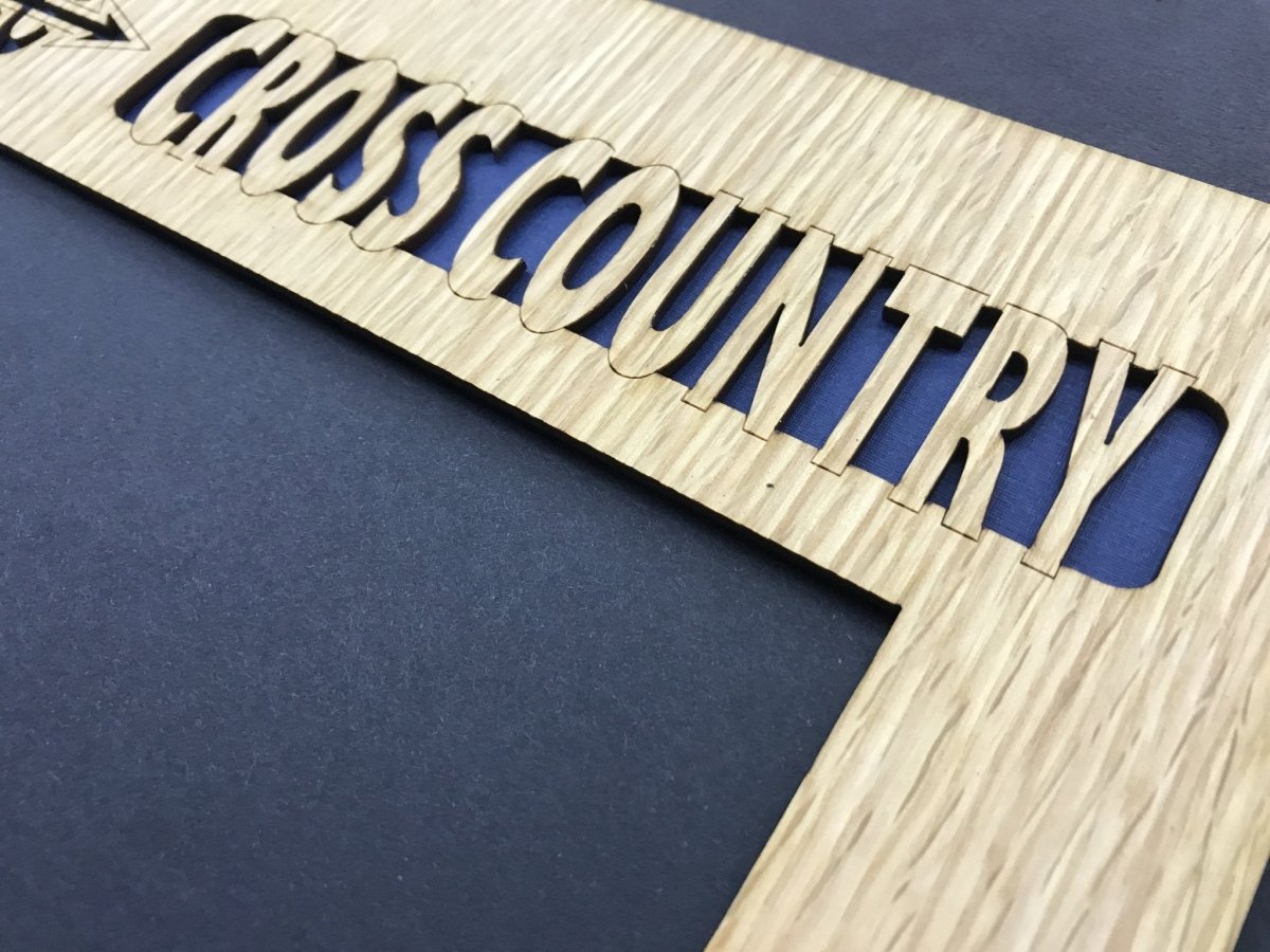 Cross Country Picture Frame - Legacy Images - Picture Frames - 11x14 Picture Frame 5x7 picture frame 8x10 picture frame laser engraved