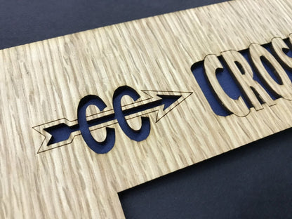 Cross Country Picture Frame - Legacy Images - Picture Frames - 11x14 Picture Frame 5x7 picture frame 8x10 picture frame laser engraved