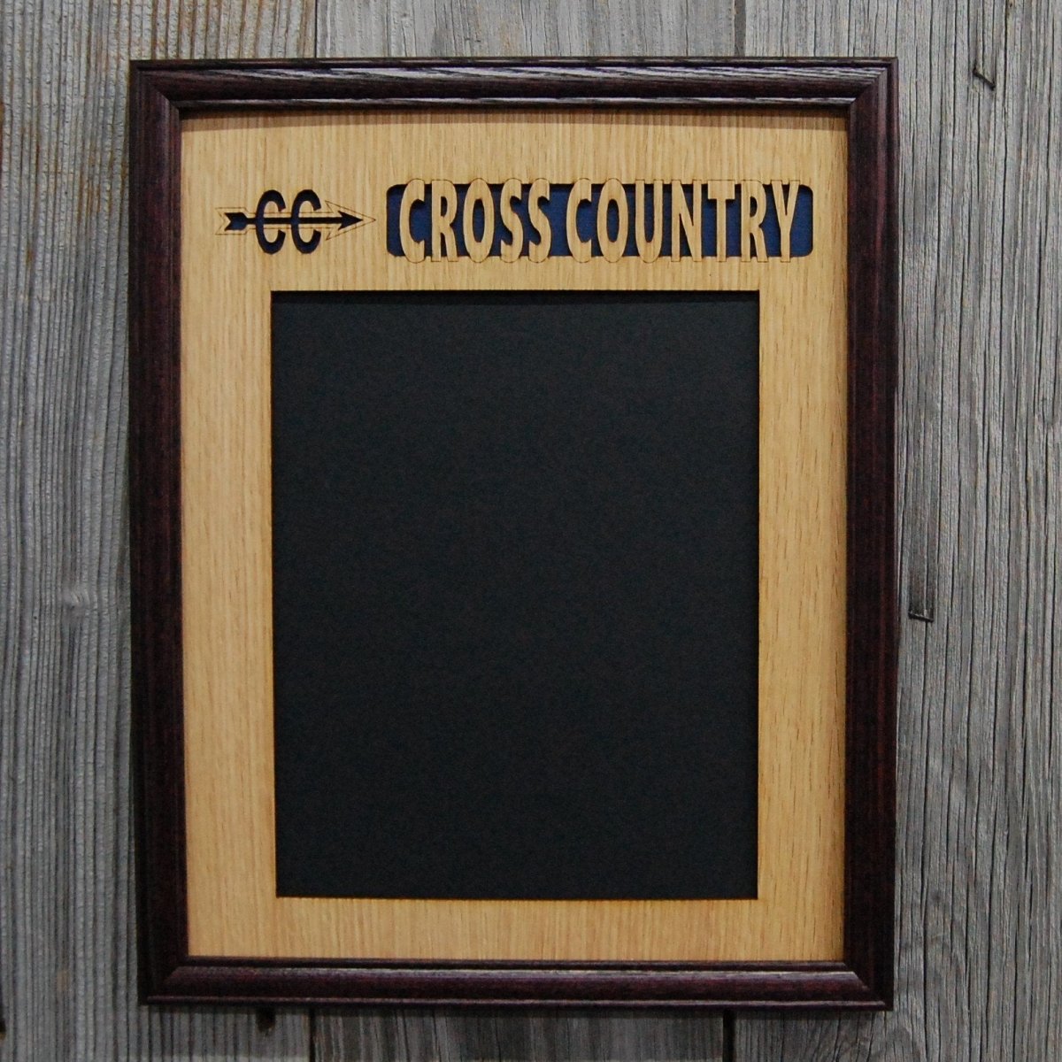 Cross Country Picture Frame - Legacy Images - Picture Frames - 11x14 Picture Frame 5x7 picture frame 8x10 picture frame laser engraved