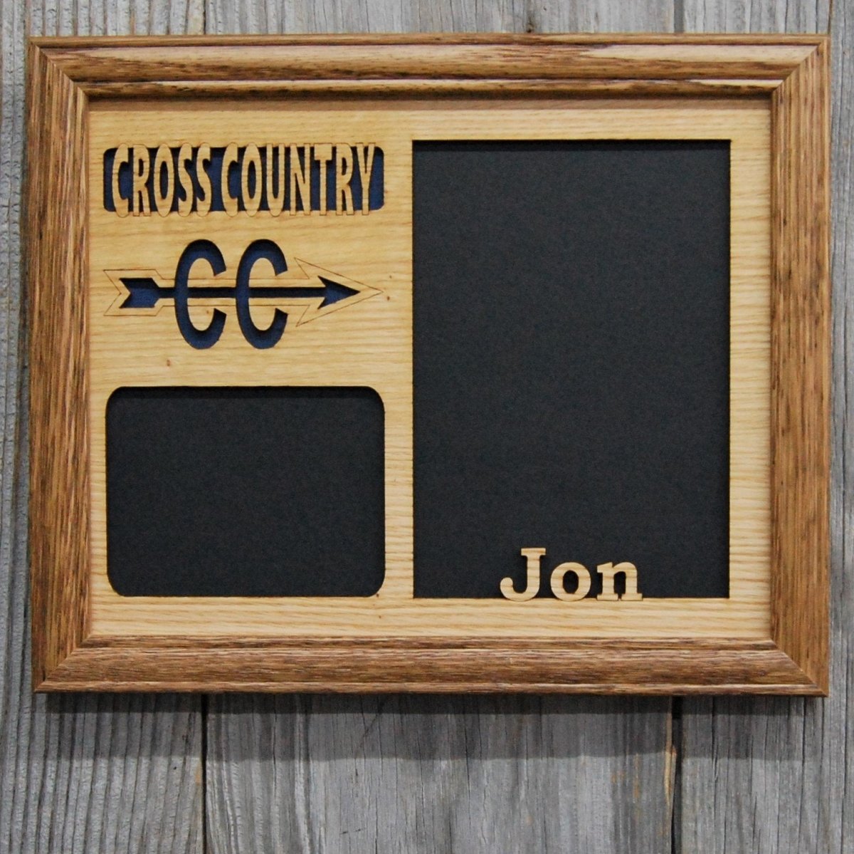 Cross Country Picture Frame - Legacy Images - Picture Frames - 11x14 Picture Frame 5x7 picture frame 8x10 picture frame laser engraved