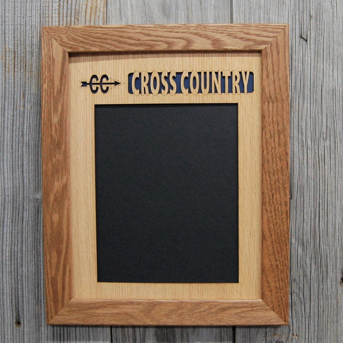 Cross Country Picture Frame - Legacy Images - Picture Frames - 11x14 Picture Frame 5x7 picture frame 8x10 picture frame laser engraved