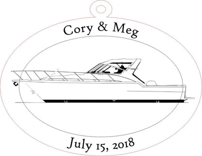 Custom Ornament - Legacy Images - Ornament - christmas holiday ornament laser engraved