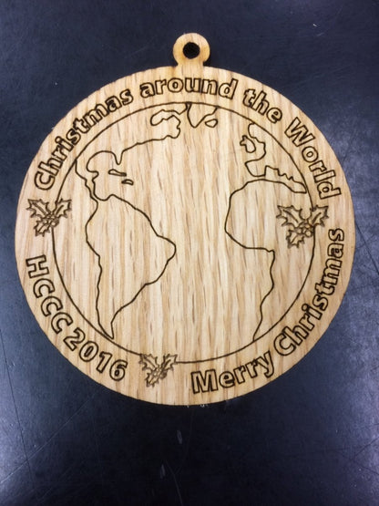 Custom Ornament - Legacy Images - Ornament - christmas holiday ornament laser engraved