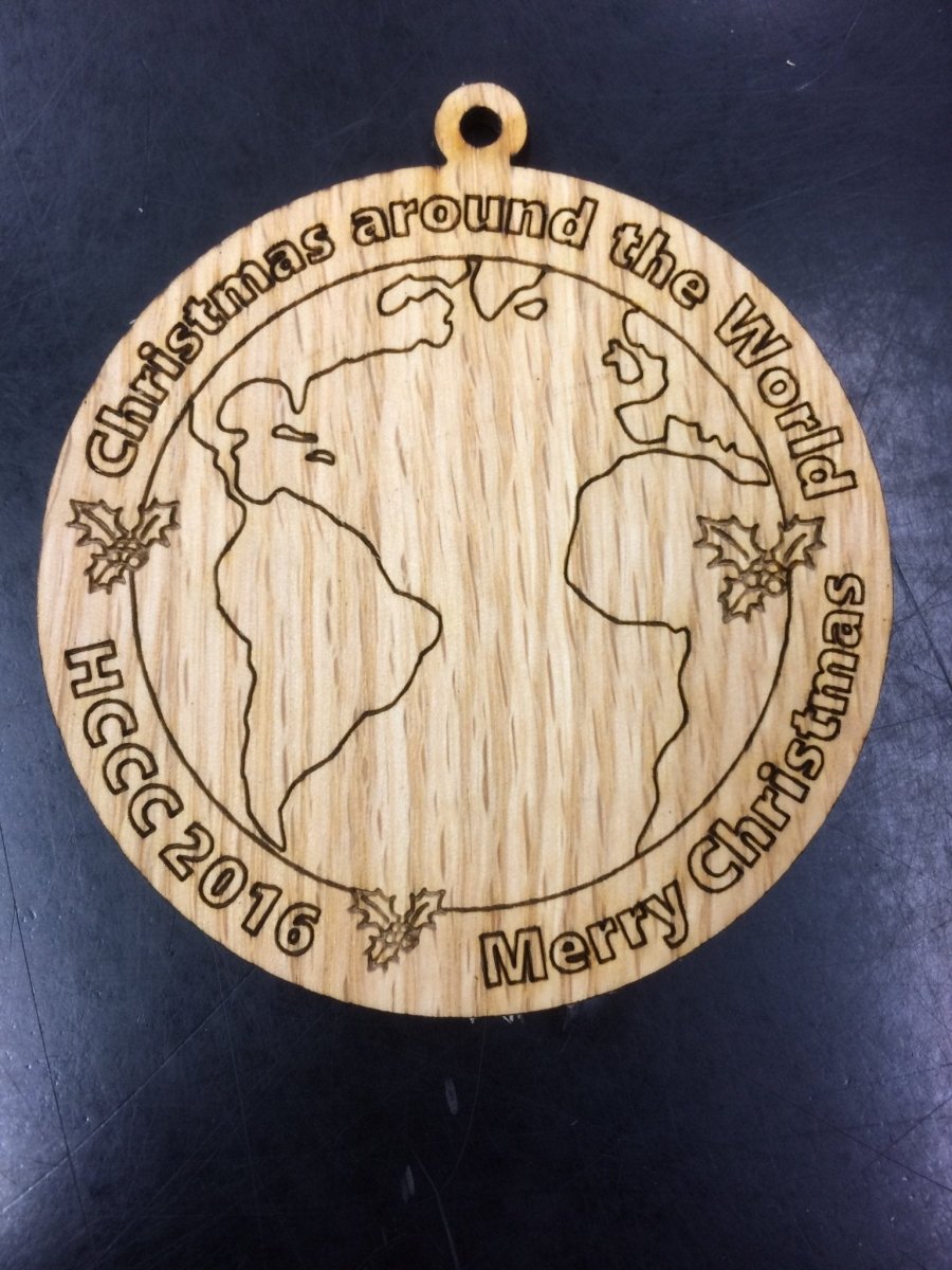 Custom Ornament - Legacy Images - Ornament - christmas holiday ornament laser engraved