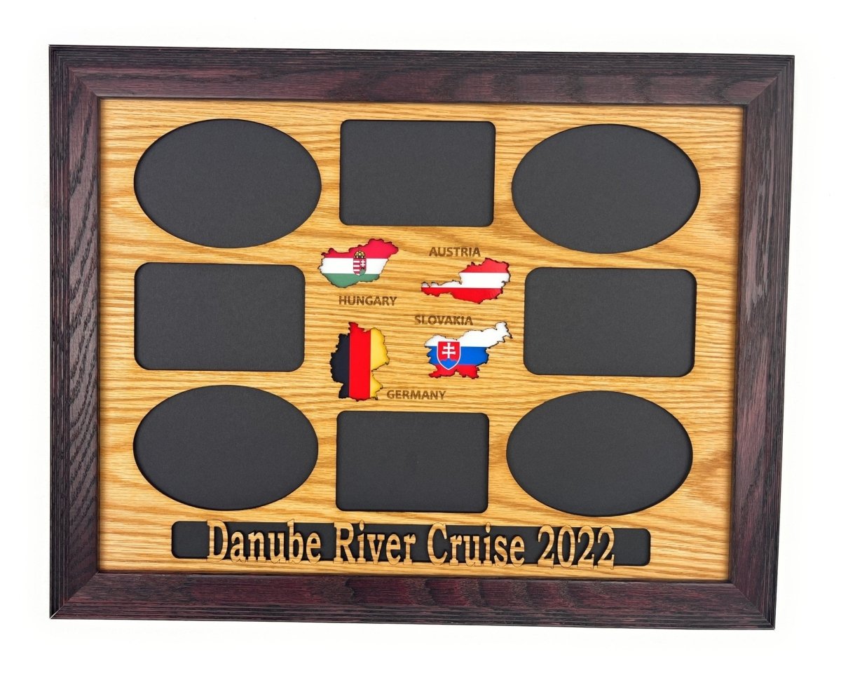 Danube River Cruise Picture Frame - Legacy Images - Picture Frame - 12x16 picture frame laser engraved