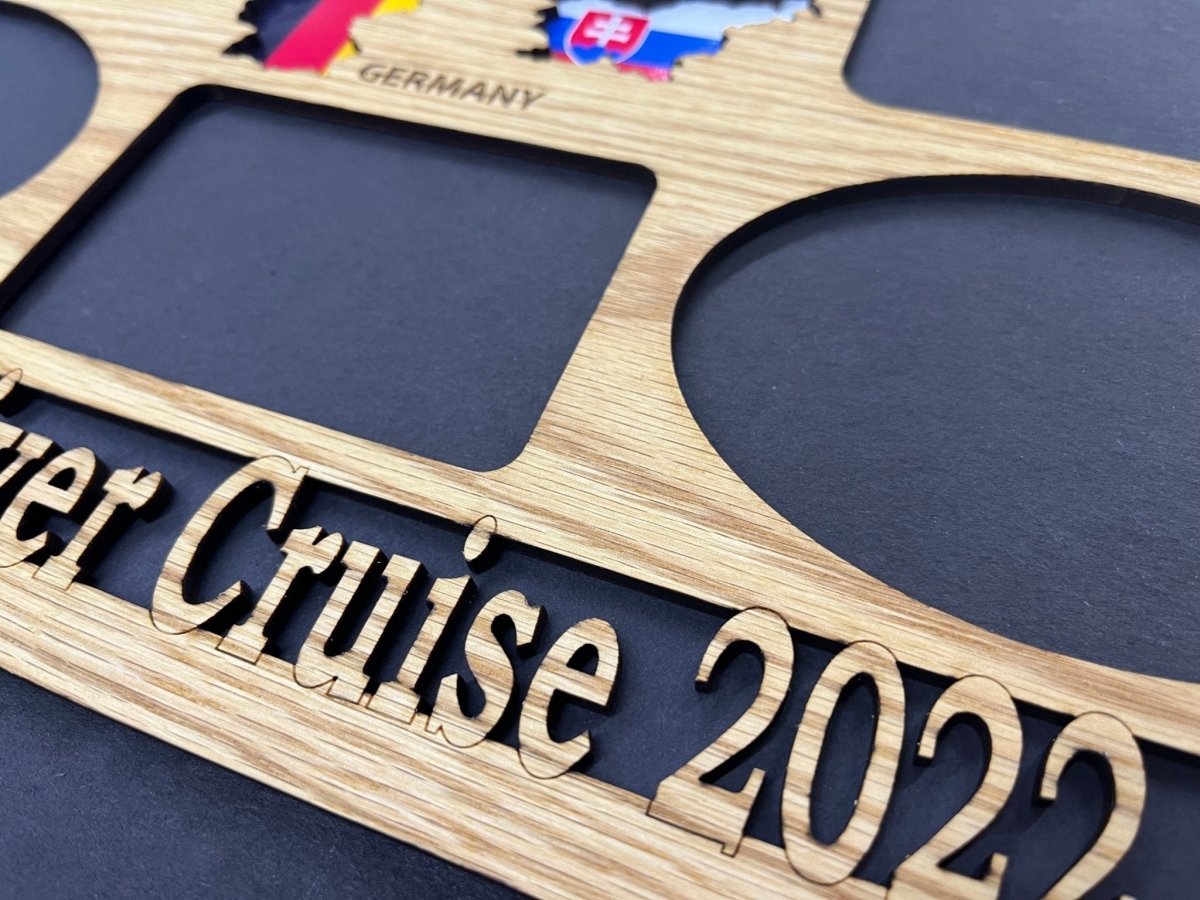 Danube River Cruise Picture Frame - Legacy Images - Picture Frame - 12x16 picture frame laser engraved