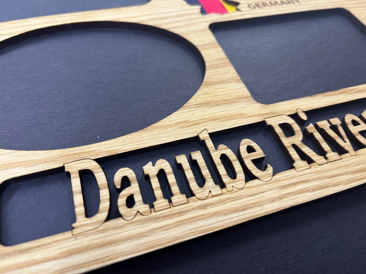 Danube River Cruise Picture Frame - Legacy Images - Picture Frame - 12x16 picture frame laser engraved