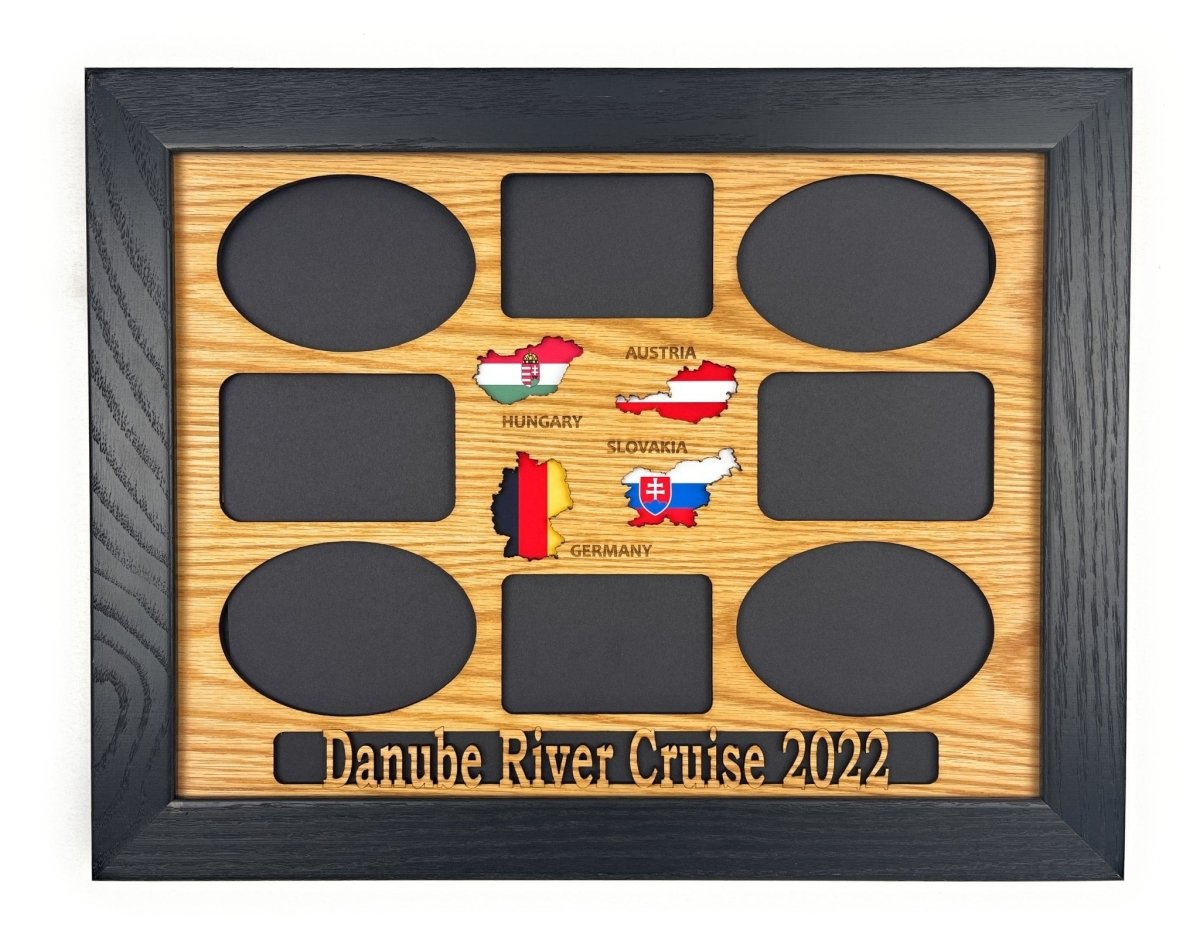 Danube River Cruise Picture Frame - Legacy Images - Picture Frame - 12x16 picture frame laser engraved