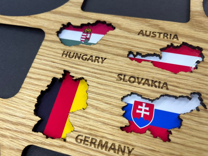 Danube River Cruise Picture Frame - Legacy Images - Picture Frame - 12x16 picture frame laser engraved