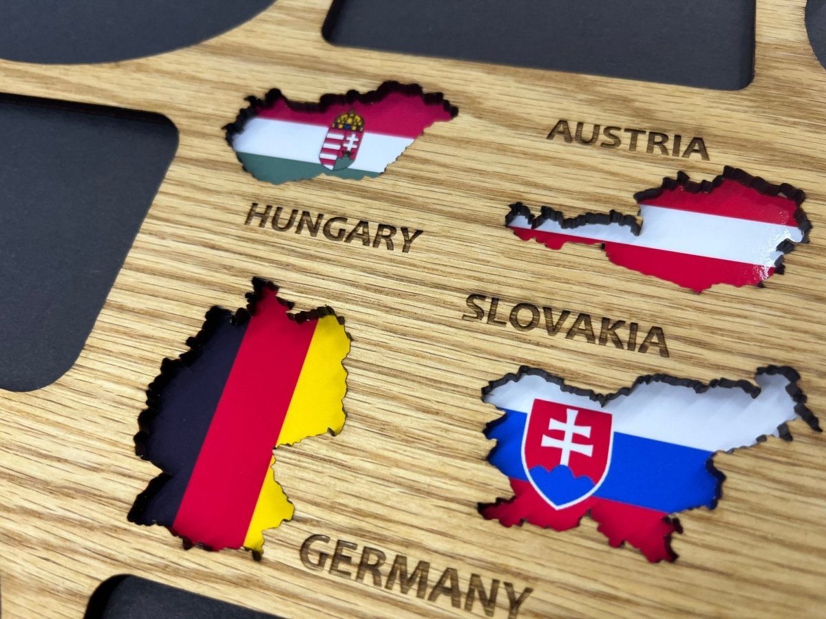 Danube River Cruise Picture Frame - Legacy Images - Picture Frame - 12x16 picture frame laser engraved