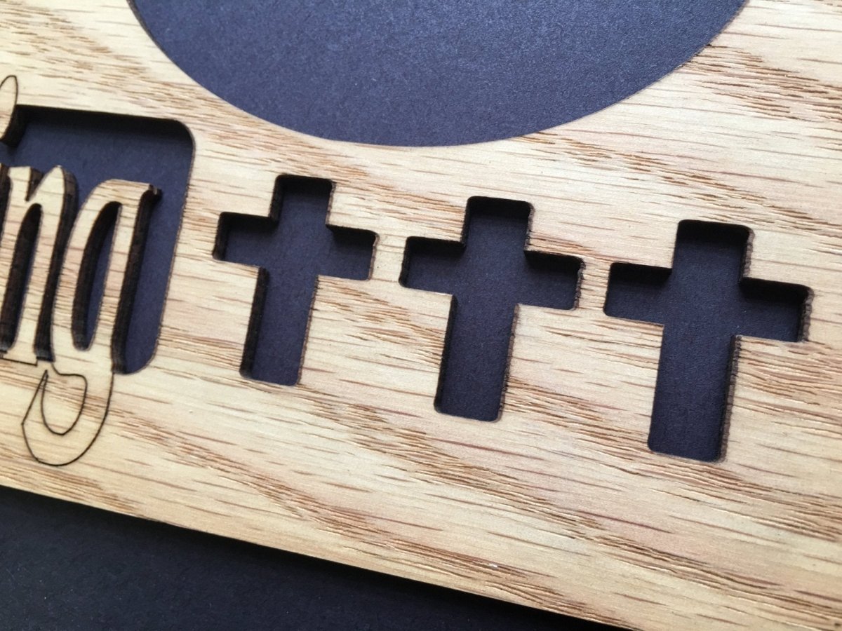 DISCONTINUED 11"x14" Baby's Christening Picture Frame - Matte Only - Legacy Images - Picture Frames - 11x14 Picture Frame baby discontinued laser engraved