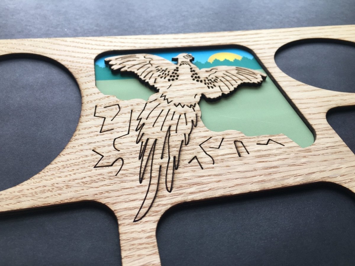 DISCONTINUED 11"x14" Pheasant Picture Frame - Matte Only - Legacy Images - Picture Frames - 11x14 Picture Frame discontinued father's day gift laser engraved