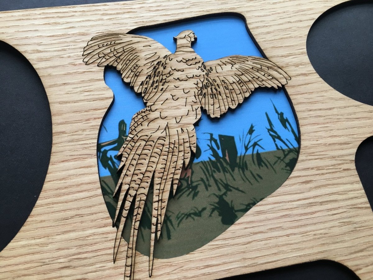 DISCONTINUED 11"x14" Pheasant Picture Frame - Matte Only - Legacy Images - Picture Frames - 11x14 Picture Frame discontinued father's day gift laser engraved