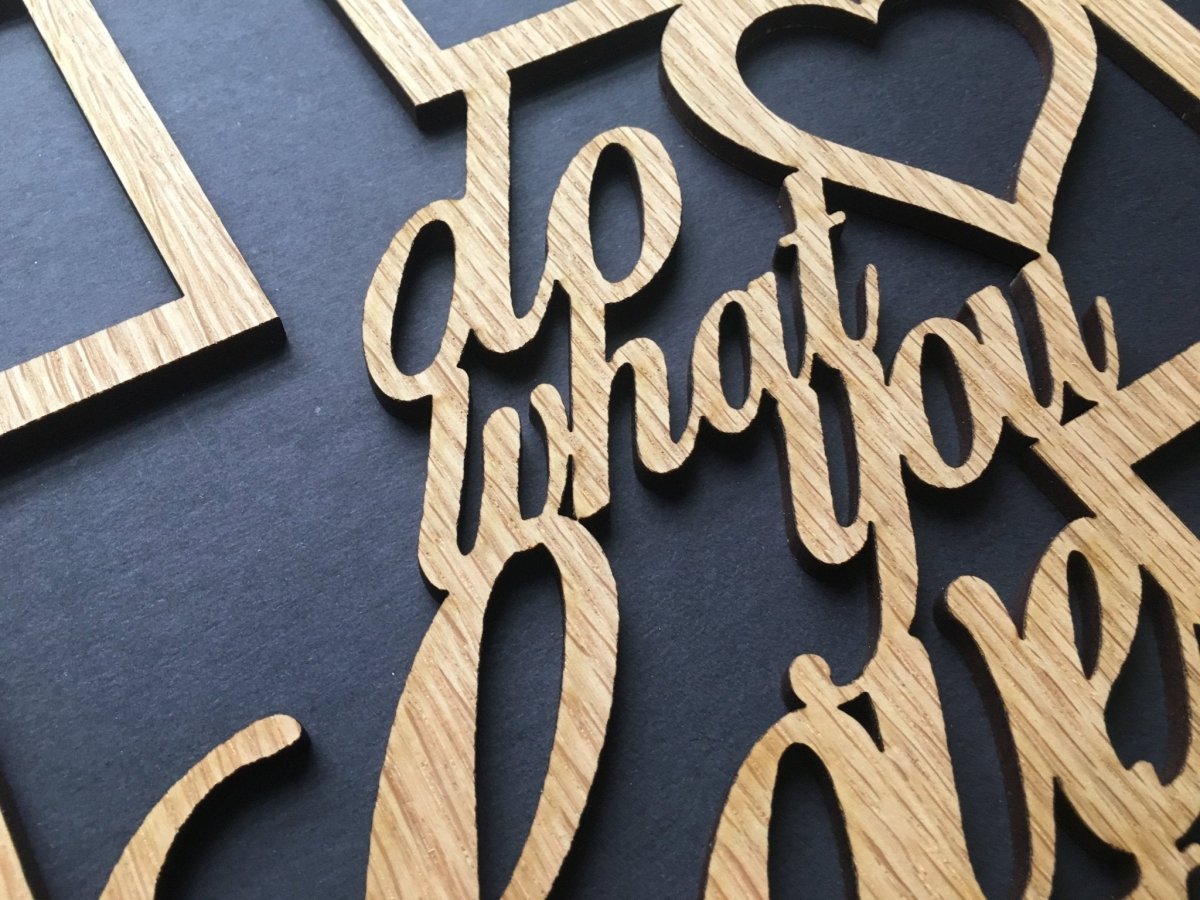 Do What You Love Collage Picture Frame 16"x20" - Legacy Images - Picture Frames - 16x20 picture frame collage frame do what you love laser engraved