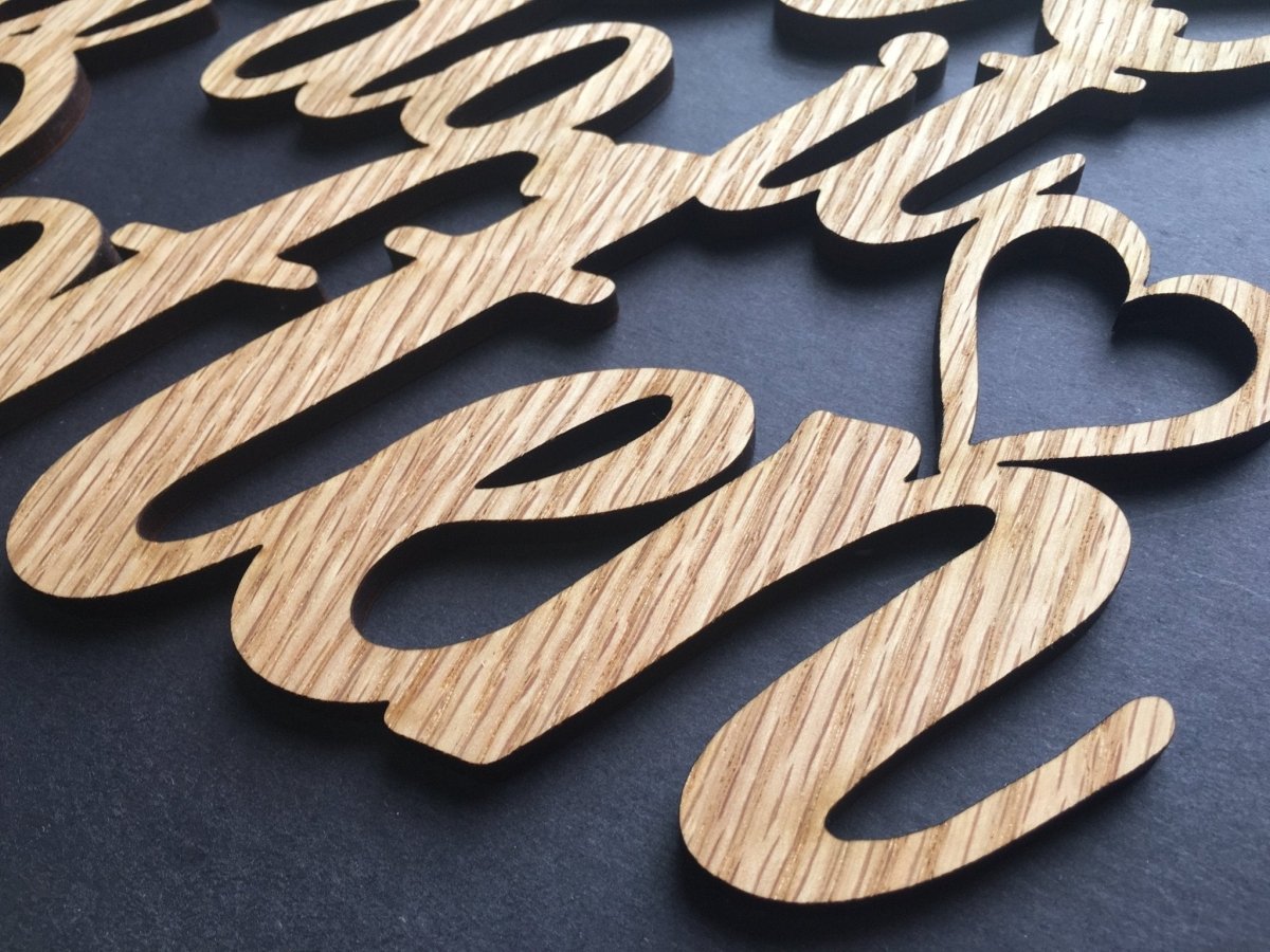 Do What You Love Sign Wall Decor - Legacy Images - Novelty Signs - cord do what you love sign laser engraved