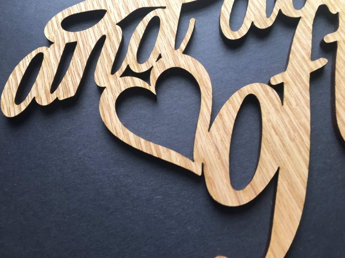 Do What You Love Sign Wall Decor - Legacy Images - Novelty Signs - cord do what you love sign laser engraved