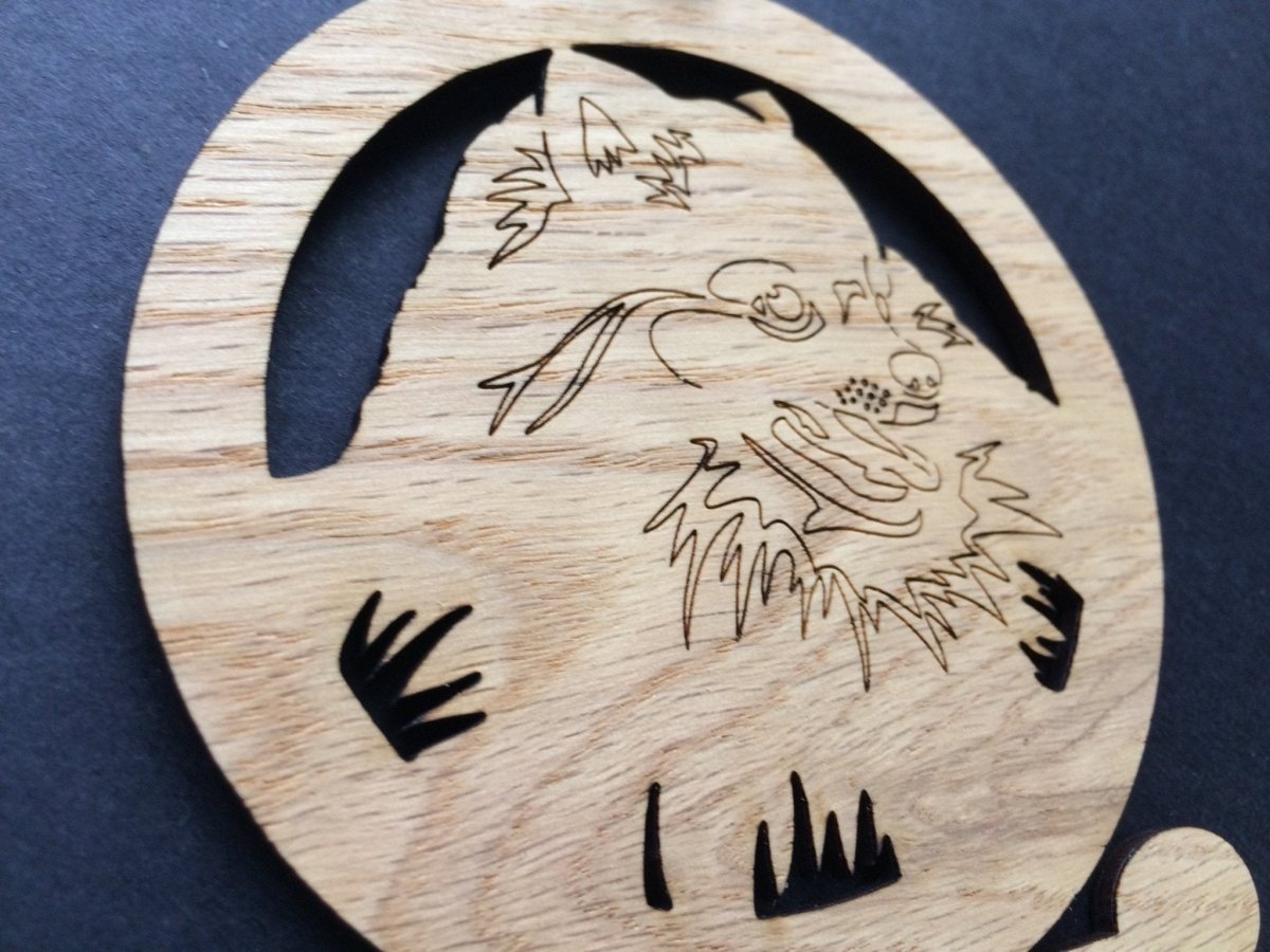 Dog Bone Ornament - Legacy Images - Holiday Ornaments - breed christmas dog laser engraved