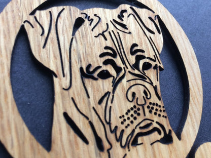 Dog Bone Ornament - Legacy Images - Holiday Ornaments - breed christmas dog laser engraved
