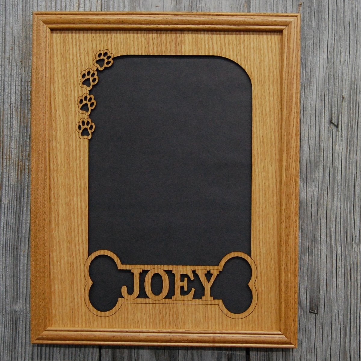 Dog Bone & Paw Prints Picture Frame - Legacy Images - Picture Frames - 11x14 Picture Frame 5x7 picture frame 8x10 picture frame laser engraved