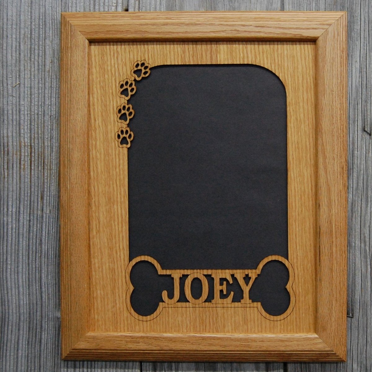 Dog Bone & Paw Prints Picture Frame - Legacy Images - Picture Frames - 11x14 Picture Frame 5x7 picture frame 8x10 picture frame laser engraved