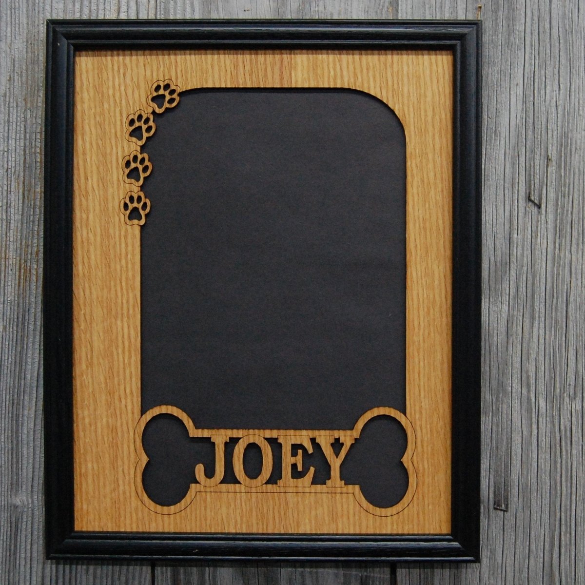 Dog Bone & Paw Prints Picture Frame - Legacy Images - Picture Frames - 11x14 Picture Frame 5x7 picture frame 8x10 picture frame laser engraved