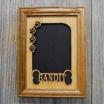 Dog Bone & Paw Prints Picture Frame - Legacy Images - Picture Frames - 11x14 Picture Frame 5x7 picture frame 8x10 picture frame laser engraved