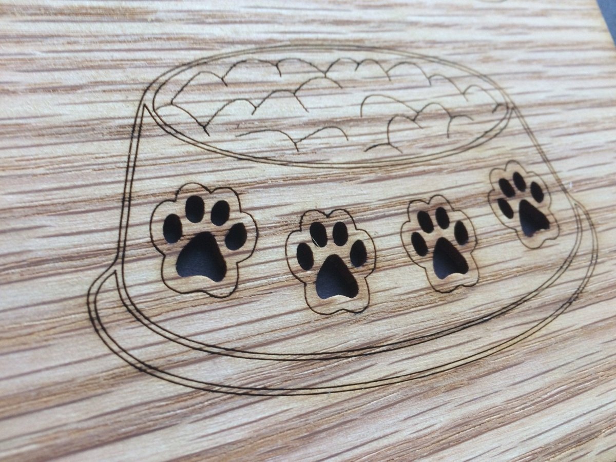 Dog Bowl & Bones Picture Frame 11"x14" - Legacy Images - Picture Frames - 11x14 Picture Frame dog pets laser engraved