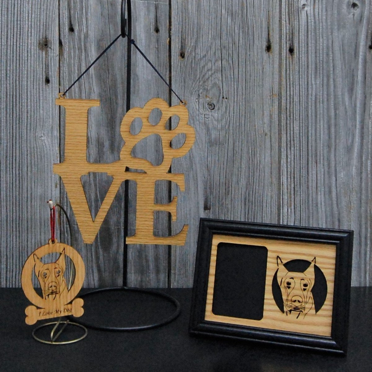 Dog Lover Gift Set - Legacy Images - Picture Frames - 11x14 Picture Frame 5x7 picture frame 8x10 picture frame laser engraved