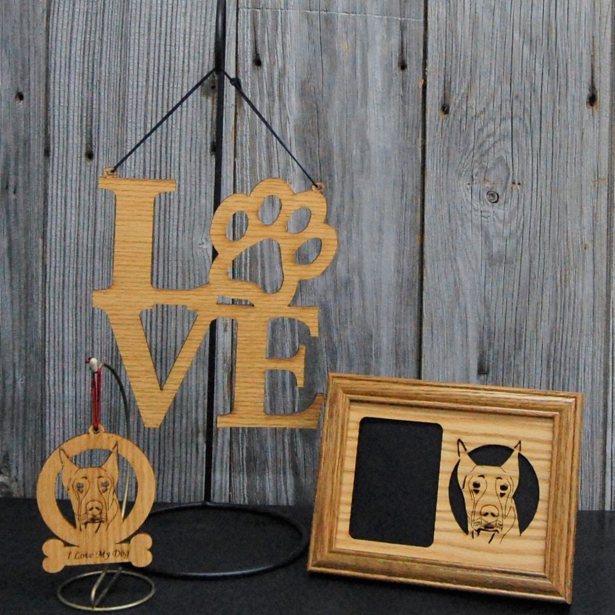 Dog Lover Gift Set - Legacy Images - Picture Frames - 11x14 Picture Frame 5x7 picture frame 8x10 picture frame laser engraved