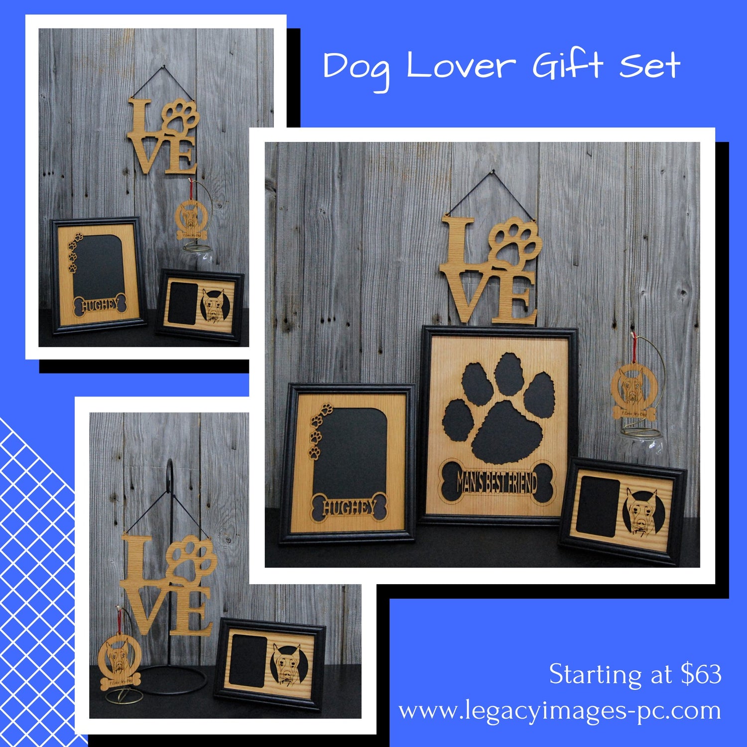 Dog Lover Gift Set - Dog Lover Gift Set - Legacy Images - Picture Frames - Legacy Images - Picture Frames