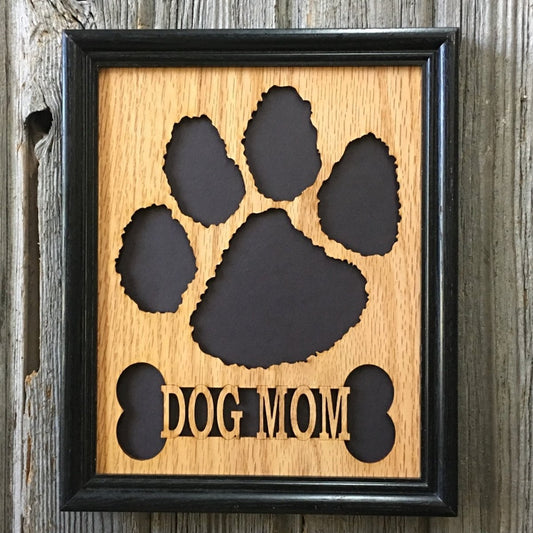 Dog Mom Picture Frame - Legacy Images - Picture Frames - 11x14 Picture Frame 8x10 picture frame dog laser engraved