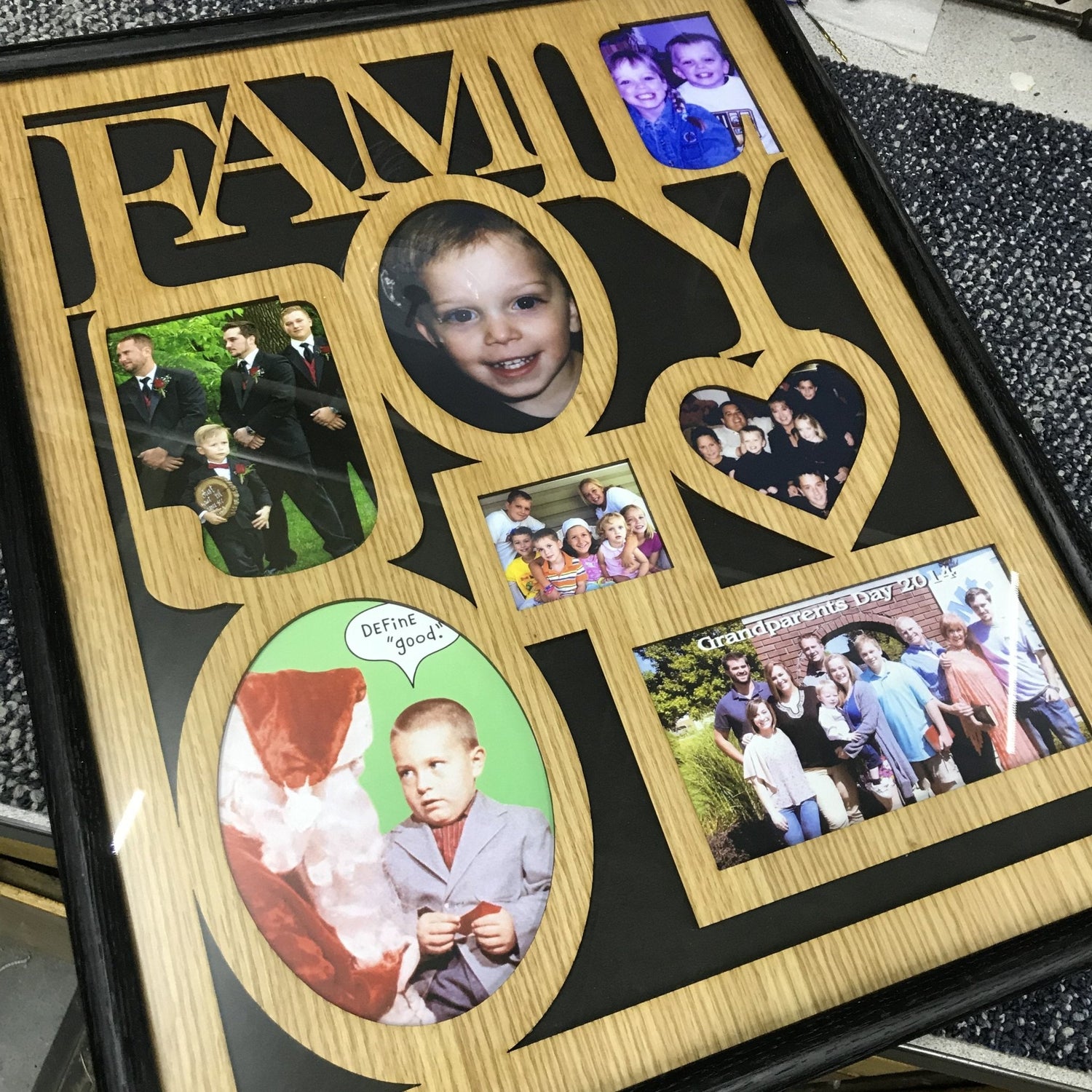 Family Collage Picture Frame 16"x20" - Legacy Images - Picture Frames