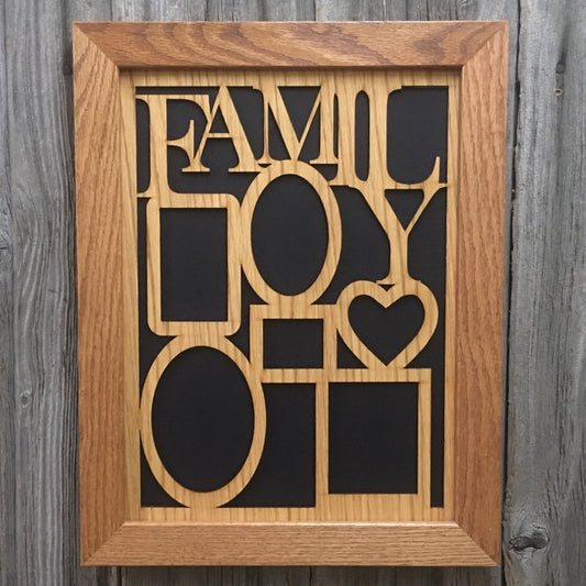 Family Collage Picture Frame 16"x20" - Legacy Images - Picture Frames - 16x20 picture frame collage frame family laser engraved