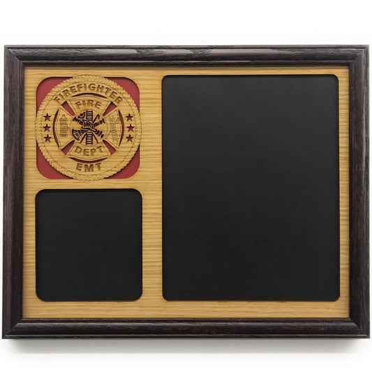Firefighter EMT First Responder Picture Frame - Legacy Images - Picture Frames - 11x14 Picture Frame 5x7 picture frame 8x10 picture frame laser engraved