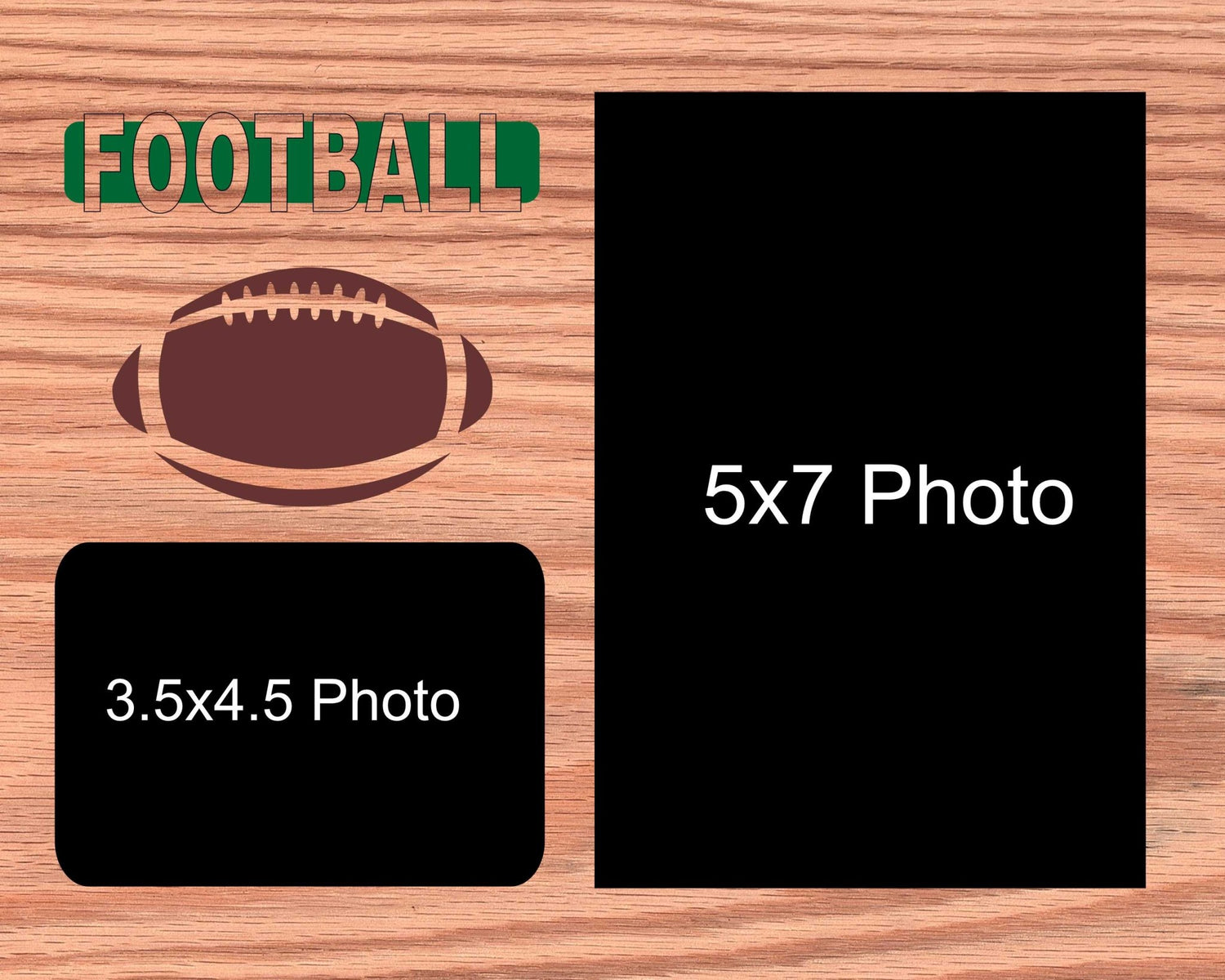 Football Picture Frame - Legacy Images - Picture Frames