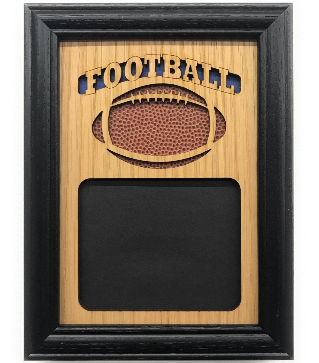 Football Picture Frame - Legacy Images - Picture Frames - 11x14 Picture Frame FCS football laser engraved