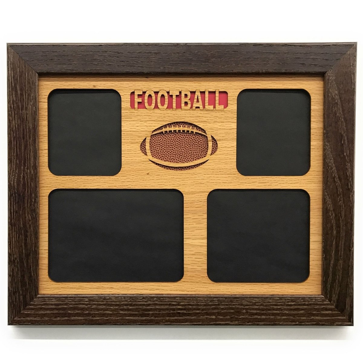 Football Picture Frame - Legacy Images - Picture Frames - 11x14 Picture Frame FCS football laser engraved
